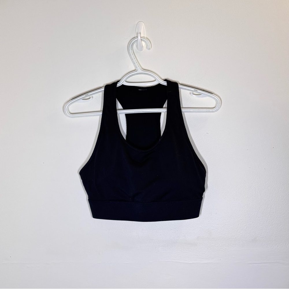 Fabletics | Classic Black Sports Bra with Phone holder Size S - Picture 4 of 7